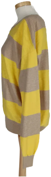 Tommy Hilfiger Damen Pullover gelb-braun gestreift -L/ 40 - Bild 3