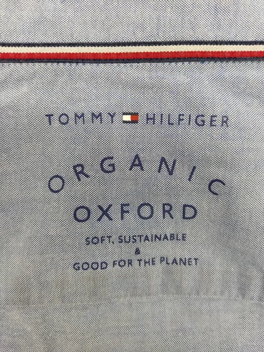 Tommy Hilfiger Herren Hemd blau Gr.L - Bild 4