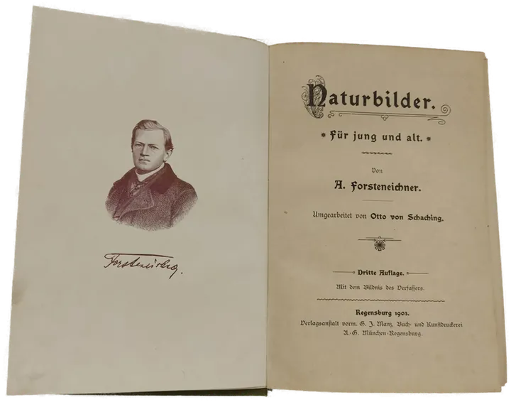 Altes Buch Forsteneichner Naturbilder - Bild 5