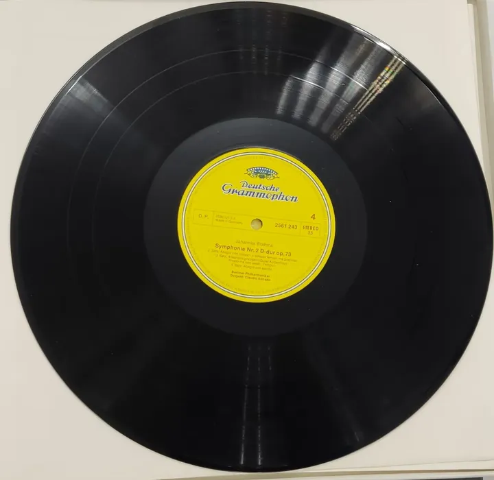 Vinyl 4 Stück Schallplatten Claudio Annado dirigiert Johannes Brahms 4 Symphonies - Bild 4