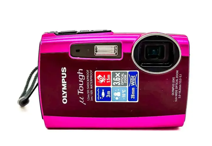 Olympus Mju TOUGH 3000 Digital Camera pink - Bild 3