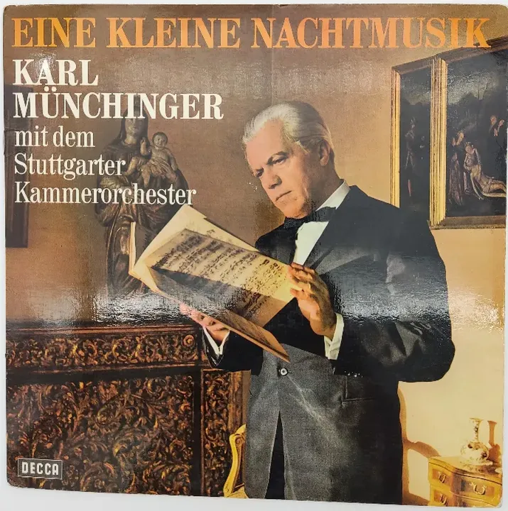 Schallplatte - Karl Münchinger - Eine kleine Nachtmusik - Das Stuttgarter Kammerorchester - Bild 1
