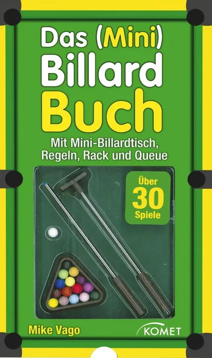 Das (Mini) Billard Buch - Mike Vago - Bild 1