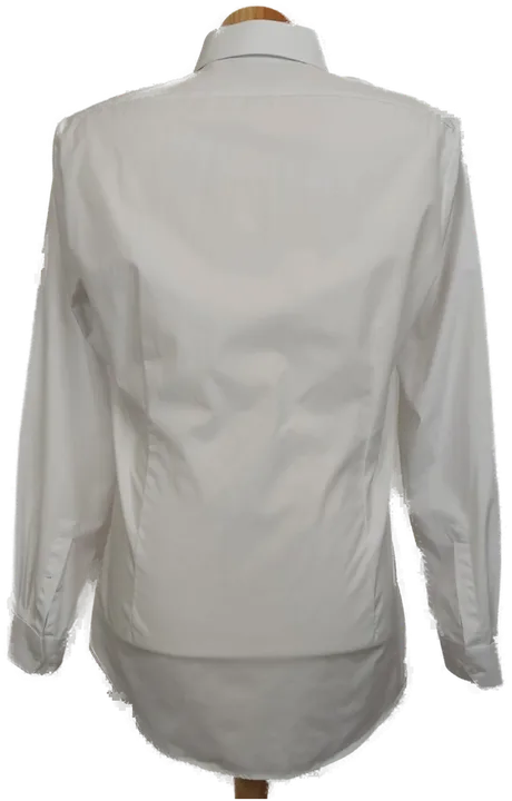 Calvin Klein Herren Hemd fitted weiß Gr. 40 - Bild 4