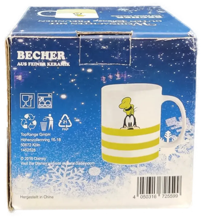 Disney Weihnachten mit guten Freunden Goofy Becher - Bild 4