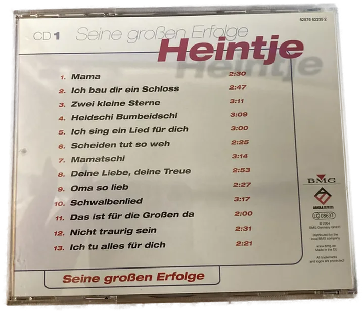 Heintje - Seine großen Erfolge - CD - Bild 2