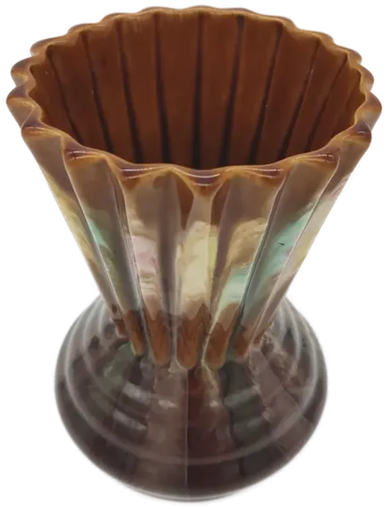 Dekorative Keramik Vase mehrfarbig - Bild 2