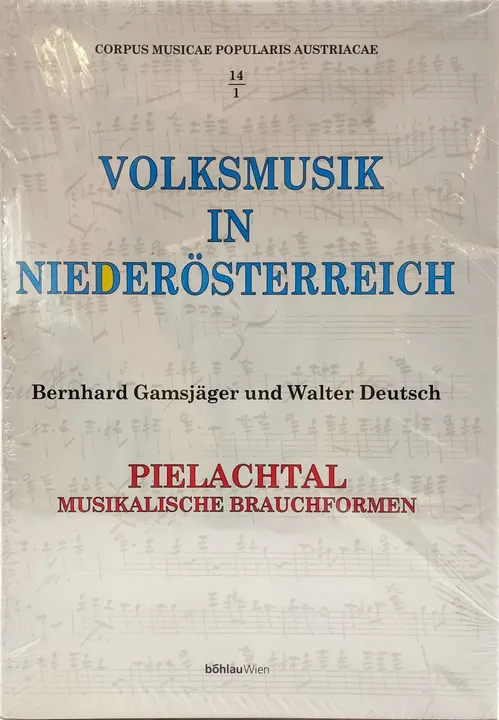 Corpus Musicae Popularis Austriacae - Volksmusik in Niederösterreich -  Bernhard Gamsjäger, Walter Deutsch - Bild 1