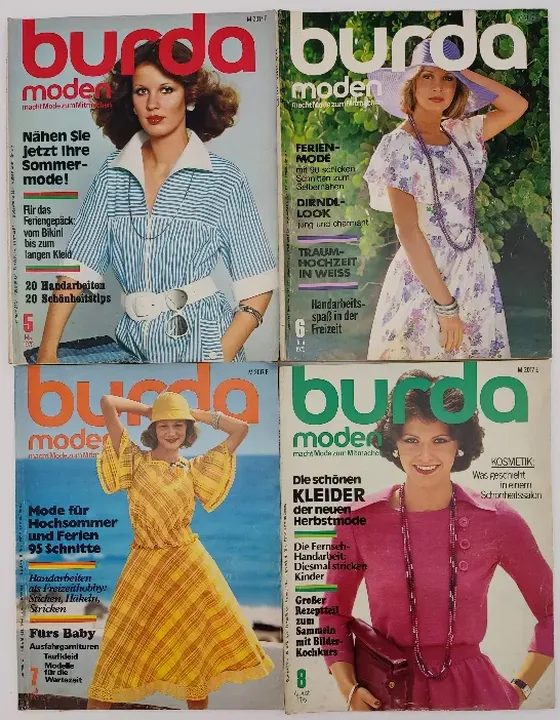 Burda Modezeitschrift 12 Hefte 1975 - Bild 2