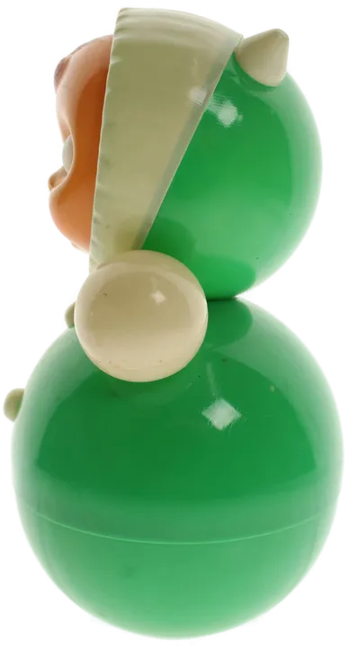 Vintage Stehaufpuppe mit Geräuschfunktion – ca. 22,5 cm – Kunststoff – Klassisches Babyspielzeug – Sammlerstück - Bild 4