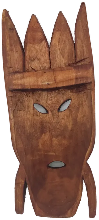 Holzmaske geschnitzt  - Bild 2