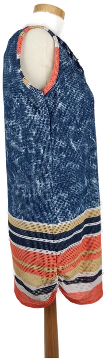 N.F. Damen-Minikleid blau gestreift - XL/42 - Bild 3