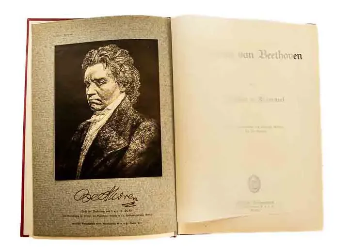 Beethoven - Theodor von Frimmel 6. Auflage 1922 antiquarisch - Bild 3