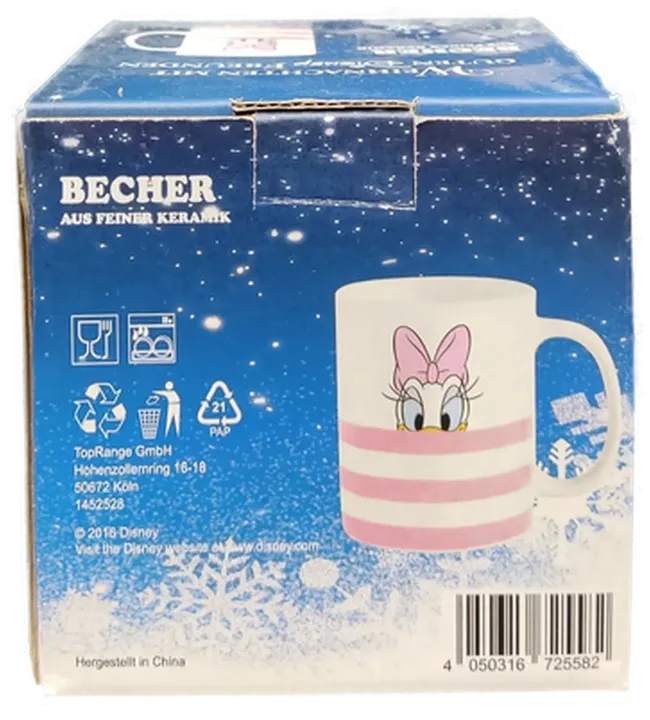 Disney Weihnachten mit guten Freunden Daisy Duck Becher - Bild 4