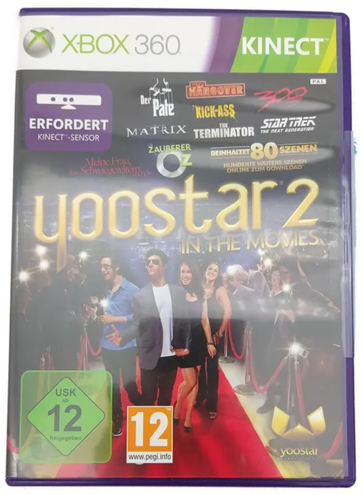 XBOX 360 - Kinect - Yoostar 2 in the movies - Bild 1
