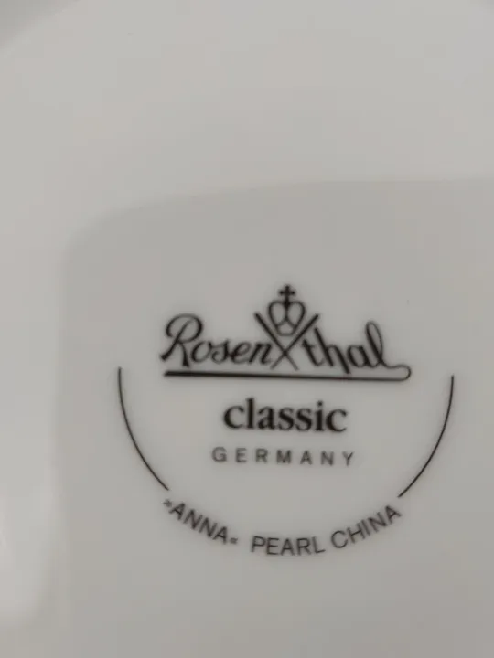 Rosenthal Porzellan  classic pearl china Set weiß - Bild 2