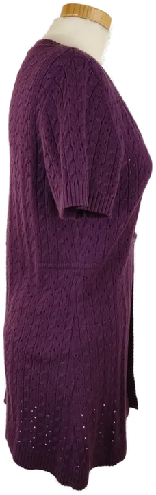 s. Oliver Damen Kurzarm-Strickjacke violett - L/40 - Bild 3