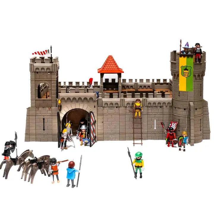 Playmobil Ritterburg mit 18 Figuren und Kleinteilen  - Bild 1