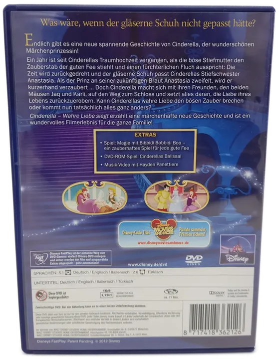 Walt Disney: Cinderella 3 DVD - Bild 2