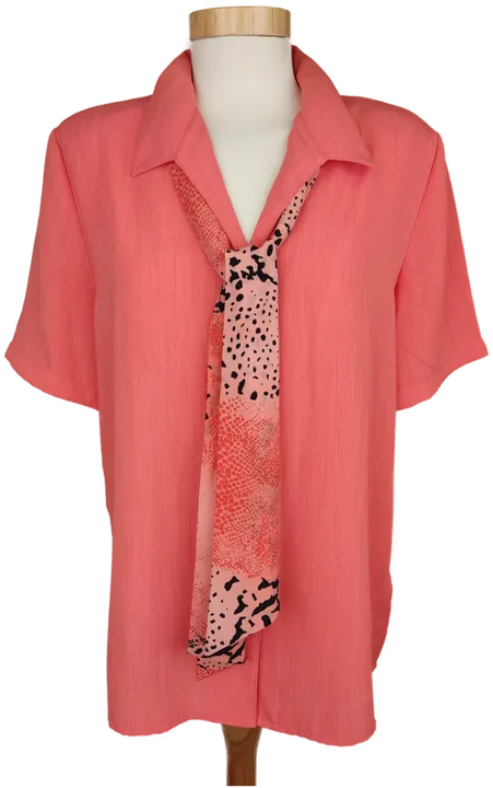 BIAGGINI Damen Kurzarmshirt mit Schulterpolsterung lachs - M/38 - Bild 1