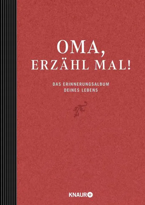 Oma, erzähl mal! Das Erinnerungsalbum deines Lebens - Elma van Vliet - Bild 1