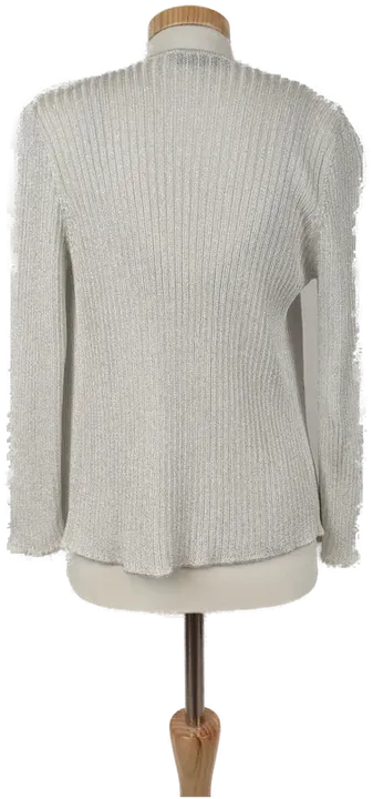 Roberto Cavalli Damen Top mit Strickweste Grau - S/36 - Bild 3