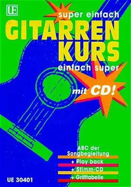 Super einfach - Gitarrenkurs - einfach super - Walter Ernst Haberl - Bild 1