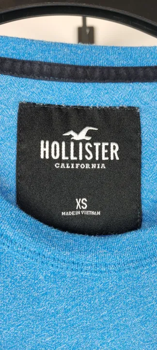 Hollister Herren T-Shirt XS Türkisblau - Bild 3