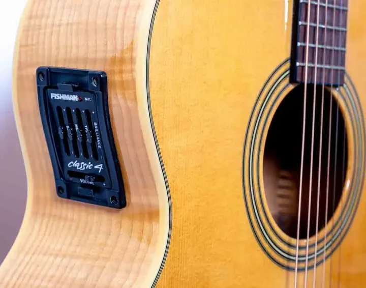 Cort Acoustic Gitarre SJ-3F mit Verstärker PG-10 und Kabel - Bild 4