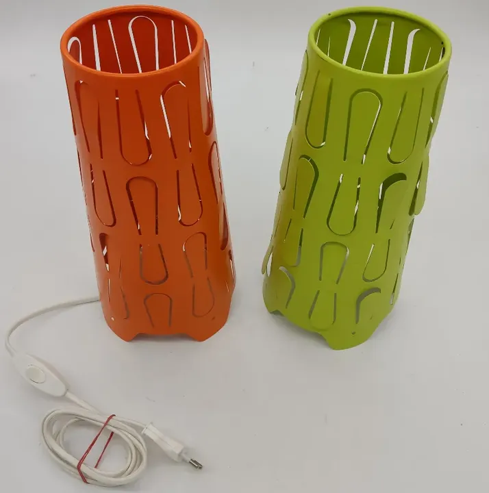 IKEA Kajuta Tischlampe in orange und grün - Bild 3