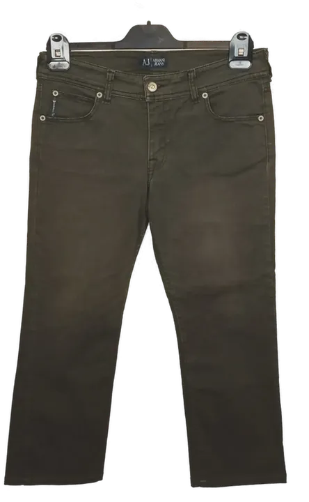 Armani Jeans Damen Jeans dunkelgrün Gr. 28 - Bild 1