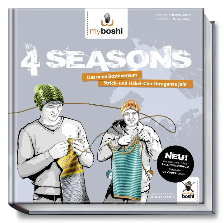 4 Seasons - Strick- und Häckel Chic - Thomas Jaenisch, Felix Rohland - Bild 1