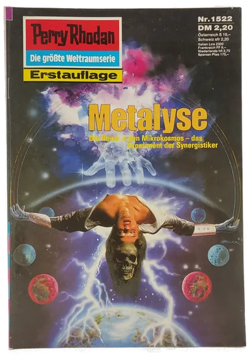 Romanheft Perry Rhodan Metalyse Erstauflage Nr. 1522 - Bild 1