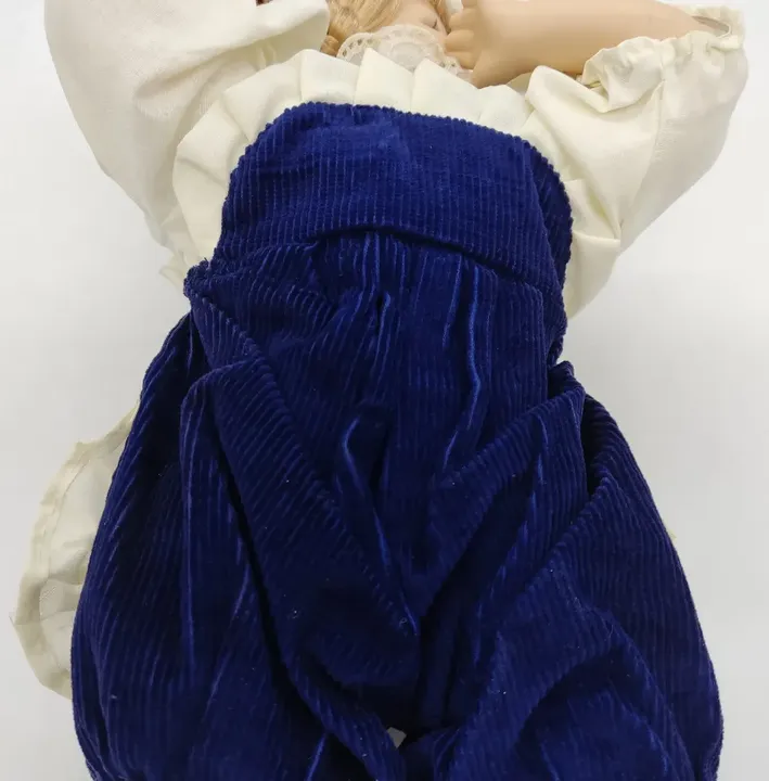 Puppe Porzellan H 501 Hochwertig Länge ca 44cm - Bild 7