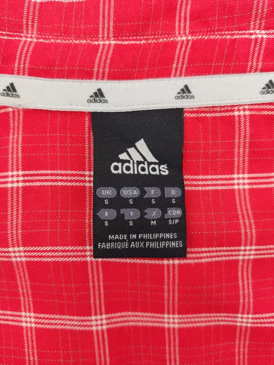 Adidas Herren Hemd rot Gr.S - Bild 3