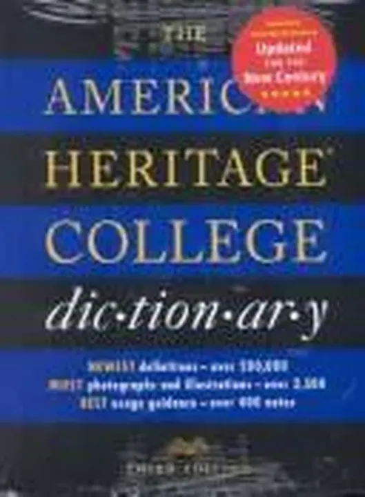 The American Heritage College Dictionary - Houghton Mifflin Company - Bild 2