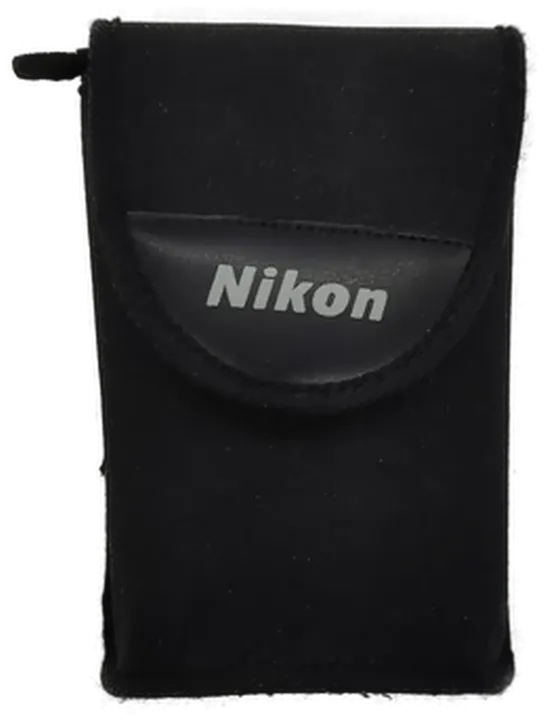 Nikon A30 10X25 Fernglas (10-fach, 25mm Frontlinsendurchmesser) silber, inkl. Tasche in schwarz - Bild 2