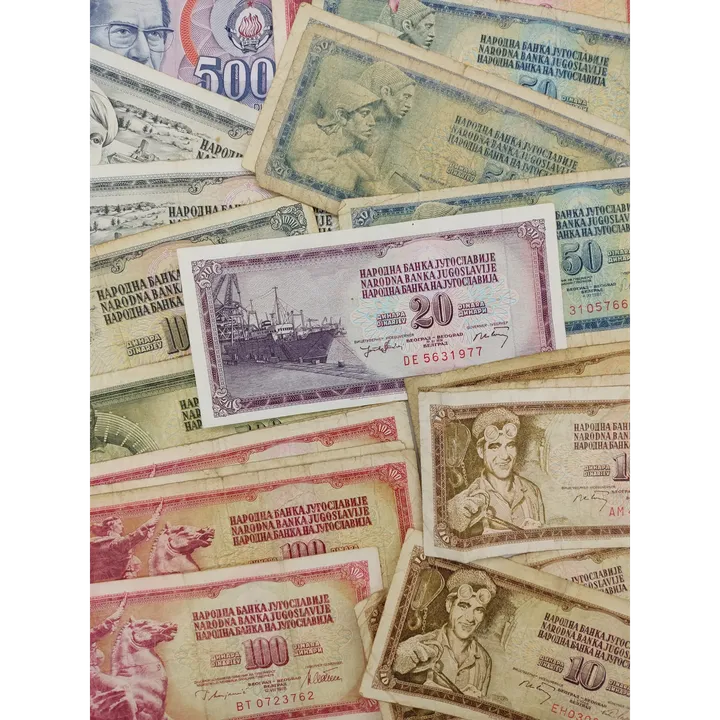 Konvolut alte Geldscheine aus Jugoslawien - Bild 2