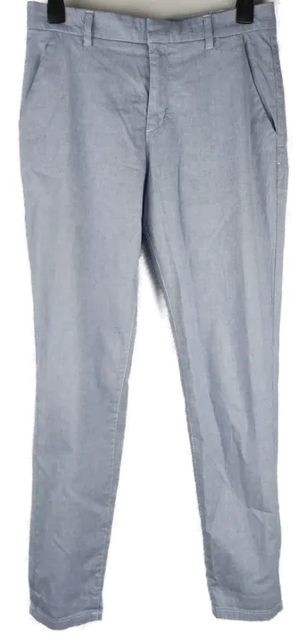  Stoffhose 'L.O.G.G.', lang mit Taschen, hellblau/weiß meliert, Größe 38 - Bild 1