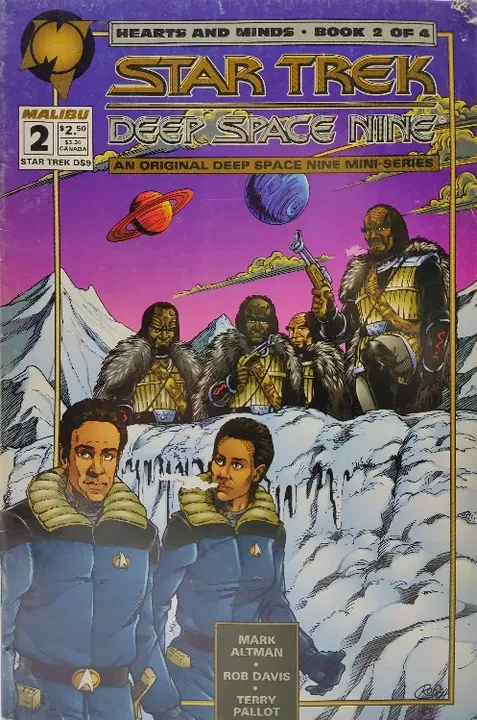 Malibu: Star Trek Comics - Deep Space Nine Bd. 1  und 2 - Mark Altman, Rob Davis, Terry Pallot - Bild 2