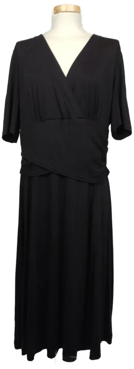 Kapalua Damenkleid midi Wickeloptik schwarz - XXL/44 - Bild 1