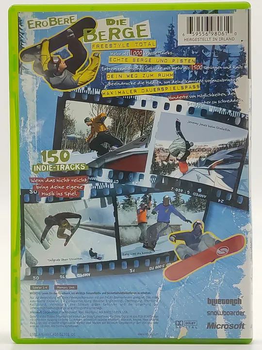 XBOX Rocksmith autentic guitar games & amped freestyle snowboarding & Project Gotham racing Bundle - Bild 3