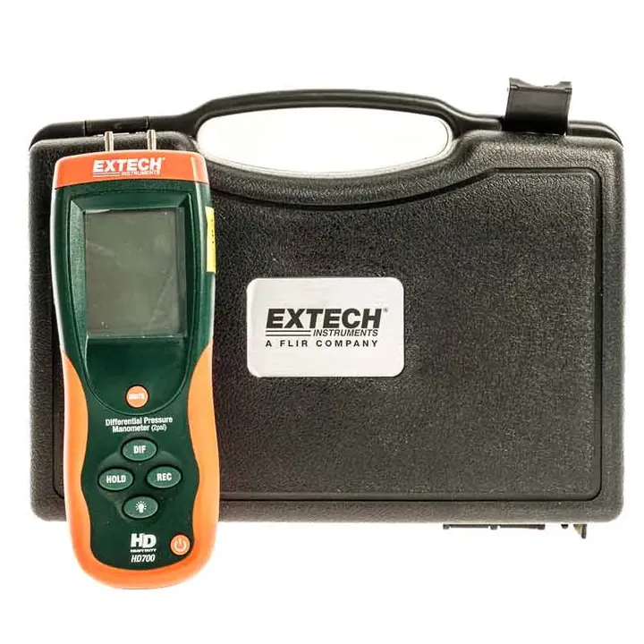 Extech HD700 Druck-Messgerät Luftdruck 0 - 0.1378 bar neuwertig - Bild 2