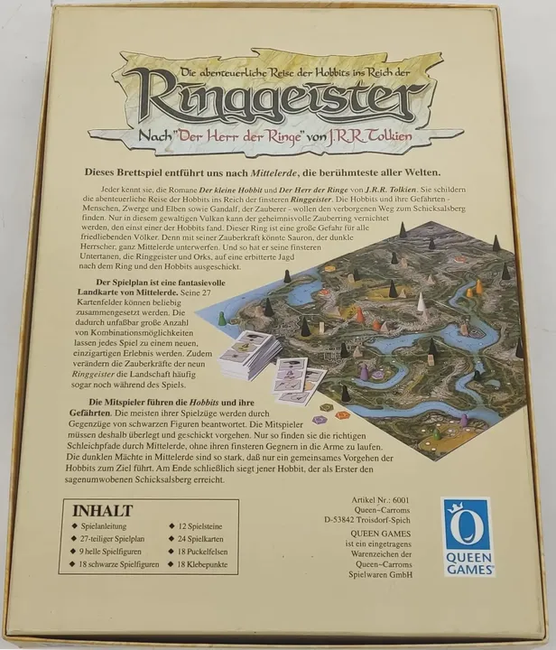 Queen Games Die abenteuerliche Reise der Hobbits ins Reich der Ringgeister  - Bild 3