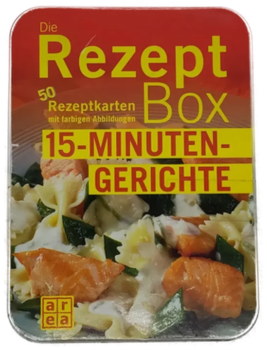 Die Rezept Box 50 Rezeptkarten mit färbigen Abbildungen 15 Minuten Gerichte - Bild 2