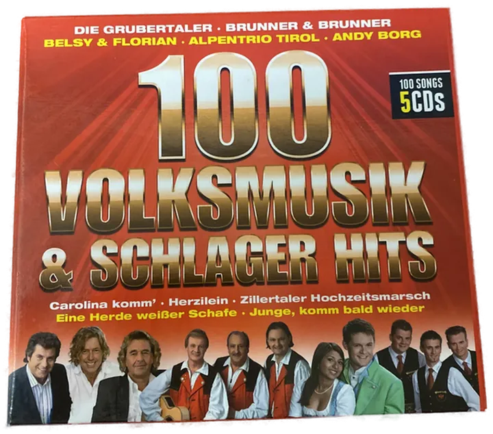 100 Volksmusik & Schlager Hits - CD - Bild 1