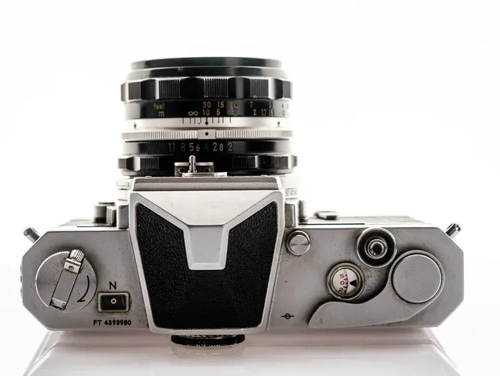 Nikon Nikkormat FT + Nikkor 1:2/50 Spiegelreflexkamera analog - Bild 4