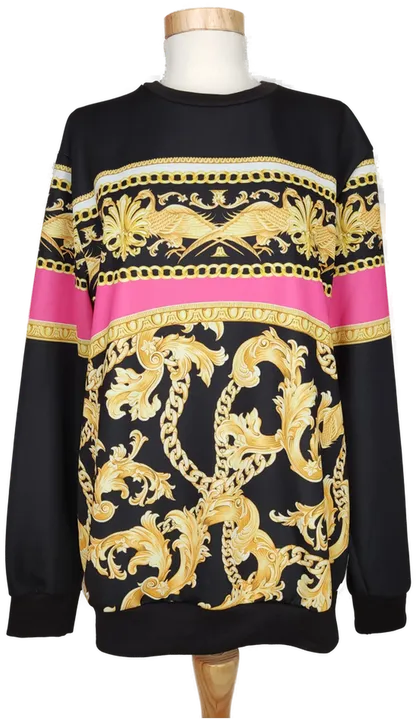 Zara Damen Sweater schwarz/gold - M - Bild 1
