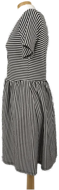 ASOS Design schwarz weiß gestreiftes Damenkleid Gr EU 34 - Bild 4