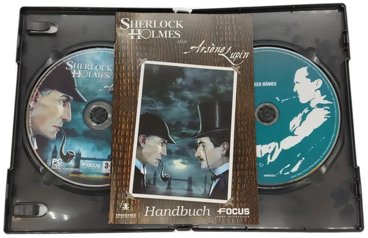 PC Game 2 DVD-ROM Sherlock Holmes jagt Arsène Lupin - Bild 4